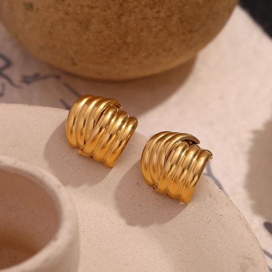 Elara Coil Earrings