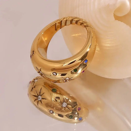 Stella Nova Dome Ring